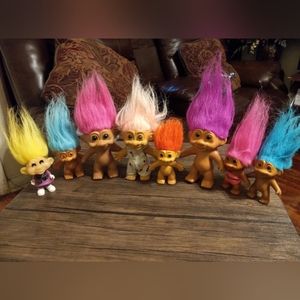 Vintage 1991 trolls tnt lot
